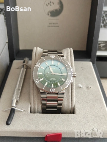 ORIS AQUIS DAT WATT LIMITED EDITION II 743 7734 4197-Set, снимка 3 - Мъжки - 54788499