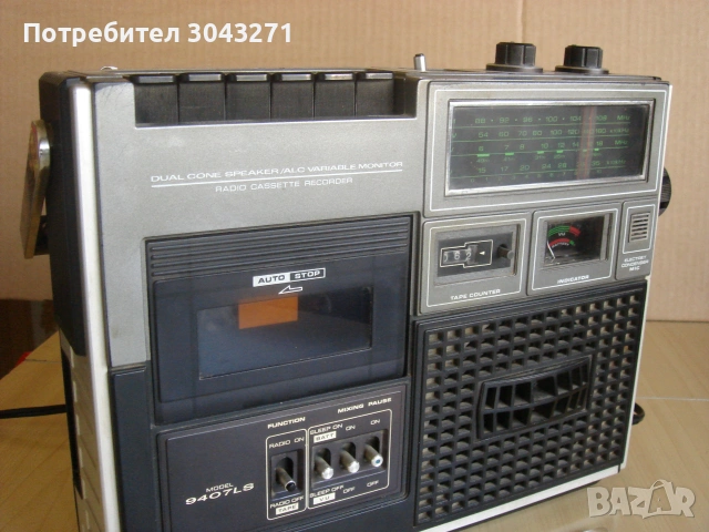 Радио касетофон ЖЕЙ ВИ СИ МОДЕЛ 9407 ЕЛ СИ, снимка 6 - Други стоки за дома - 55046578