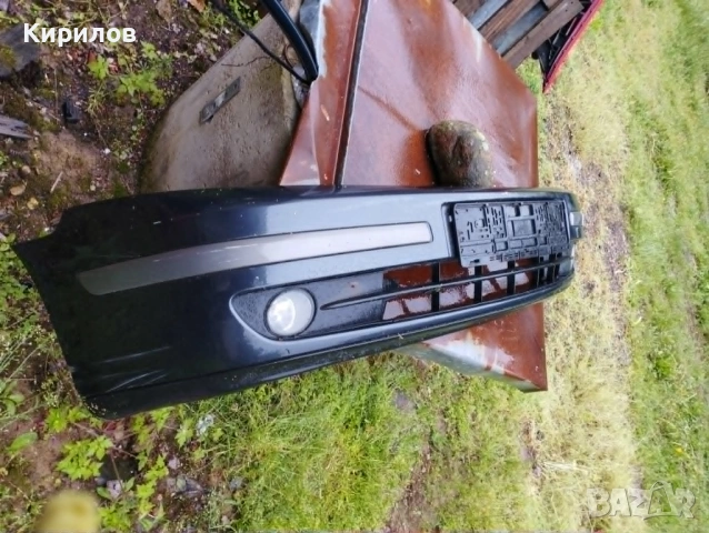 Предна броня с халогени  за Renault Laguna II  (2001 - 2007), снимка 5 - Части - 54584212