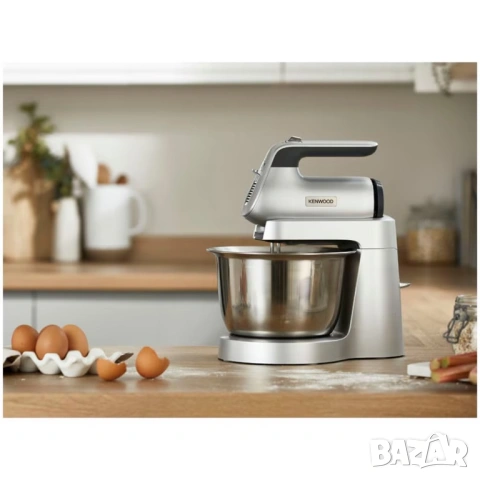 Миксер с купа KENWOOD HMP54.000SI CHEFETTE, 650 W, Купа от неръждаема стомана 3,5 л, снимка 5 - Миксери - 54750989