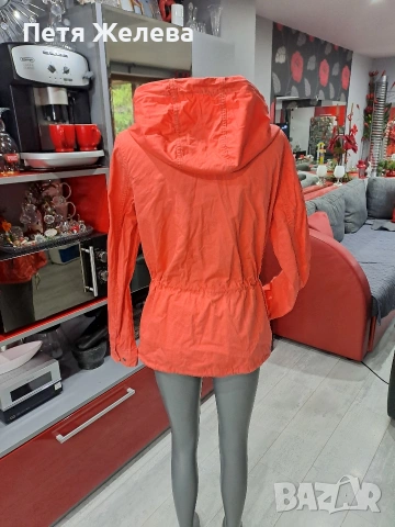 Дамско пролетно яке с качулка 100%памук  H&M (N38), снимка 5 - Якета - 54089426