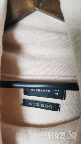 Дамски пуловер Reserved вълна, снимка 3 - Блузи с дълъг ръкав и пуловери - 54126385
