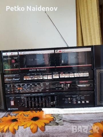 Hitachi TRKW550E , снимка 2 - Радиокасетофони, транзистори - 54750848