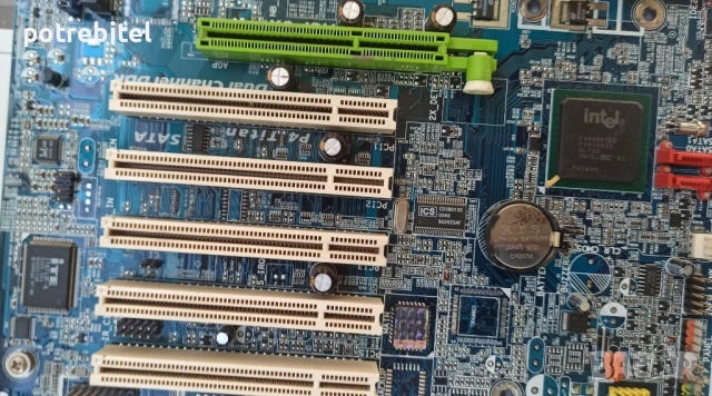 Дъно Gigabyte GA-8IPE1000, снимка 3 - Дънни платки - 54751518