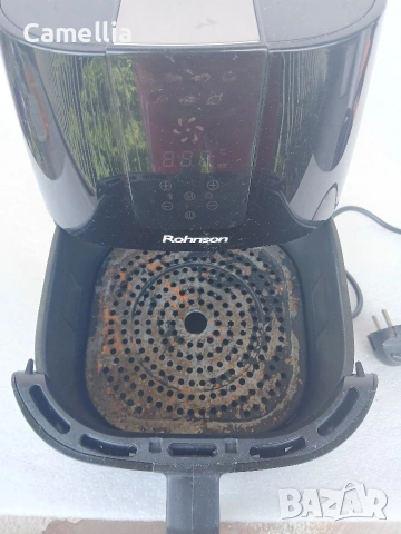 Фритюрник Air Fryer Rohnson R-2851, снимка 3 - Фритюрници - 52855799