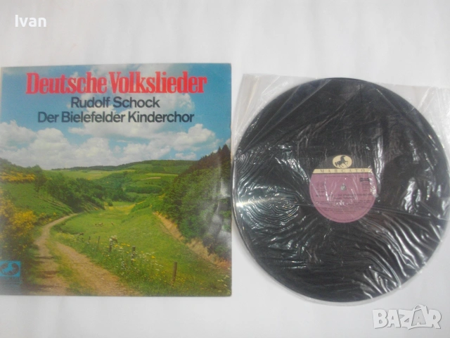 НЕМСКИ НАРОДНИ ПЕСНИ 1967г РУДОЛФ ШОК НОВА ВИНИЛ ГРАМОФОННА ПЛОЧА Deutsche Volkslieder Rudolf Schock, снимка 2 - Грамофонни плочи - 55146730