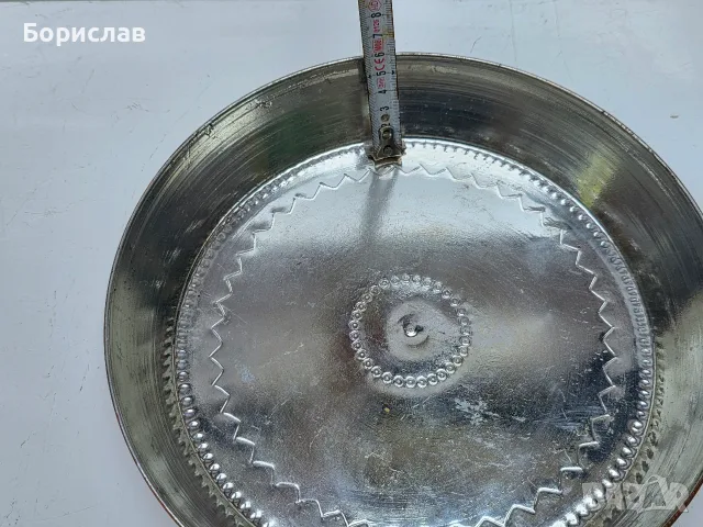 Медна тава - бакърена, снимка 4 - Съдове за готвене - 55589627
