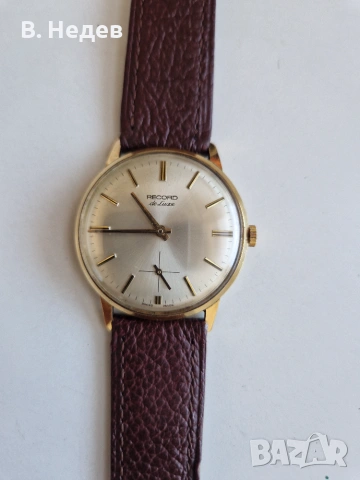 RECORD de luxe, Longines subsidery brand /подразделение на Longines/, Swiss, TOP!, снимка 4 - Мъжки - 55239786