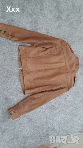 Ест. кожа актуално яке , снимка 5 - Якета - 54149778