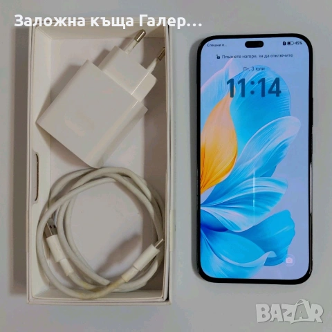 Смартфон Honor 200 Lite 8GB/256GB – отлично техническо състояние, снимка 2 - Huawei - 55186783