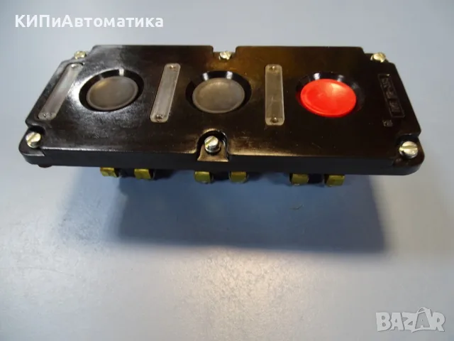 команден бутонен пост ПКЕ 112-ЗУЗ USSR push button control station 10A 500VAC