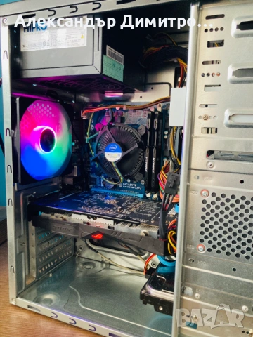 Геймърски Intel I5 3550,RX 570 4GB,16GB RAM,128 SSD+500 HDD