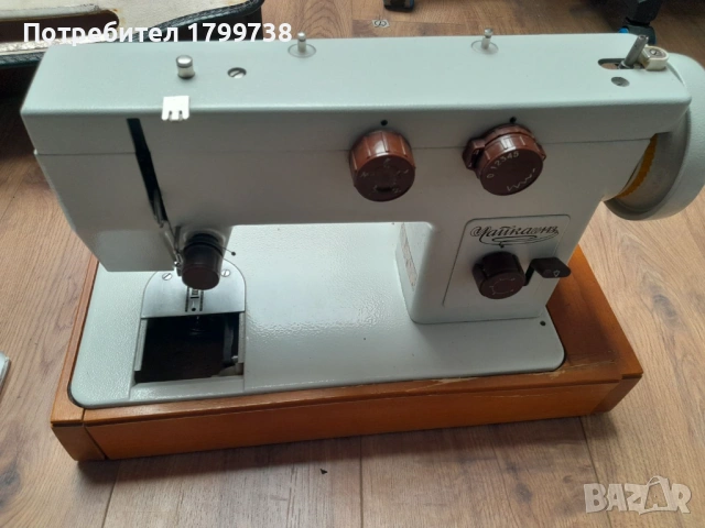 Шевна машина Чайка 143, снимка 5 - Шевни машини - 54154907