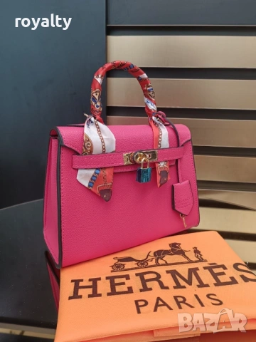 Hermes Нова Стилна Дамска Чанта Ерме Различни Цветове , снимка 7 - Чанти - 54613481