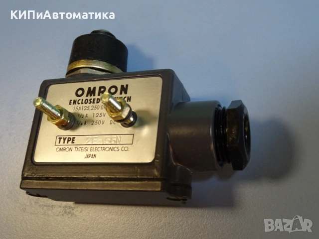 краен изключвател Omron ZE-15GN limit switch 15A 250VAC, снимка 2 - Резервни части за машини - 54218703