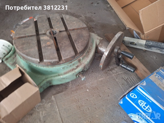Делителна  въртяща маса, снимка 4 - Резервни части за машини - 55130086