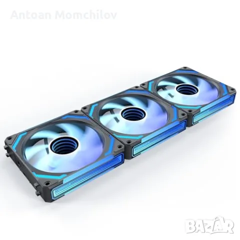 Комплект вентилатори за компютър AsiaHorse COSMIQ ARGB 2000 RPM