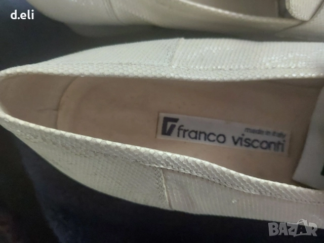 Franco Visconti 🇮🇹 Size 37 100% Кожа Страхотни обувки, снимка 3 - Дамски ежедневни обувки - 54940544