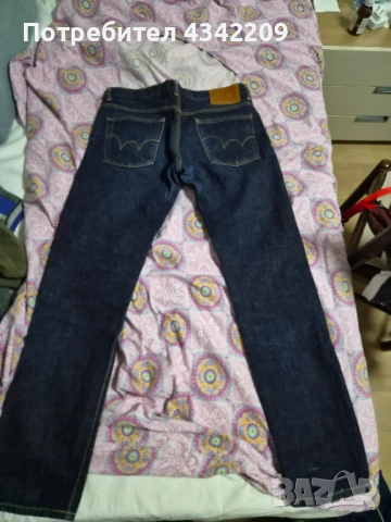 японски Selvage Denim Edwin E-STANDARD, снимка 2 - Дънки - 54664250