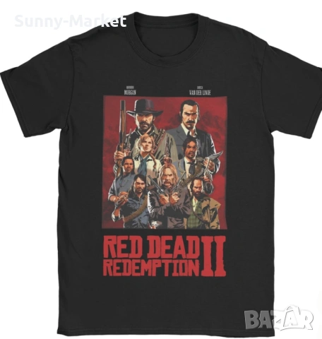 Тениска Red Dead Redemption , 6 модела мъжки детски и дамски блузи , фланелки , суитчъри, снимка 2 - Тениски - 54544006