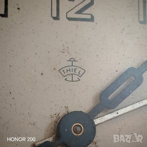 Стар настолен часовник Thiel, будилник, Германия. , снимка 7 - Антикварни и старинни предмети - 54044714