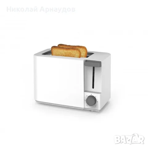 Тостер Rosberg R51440F, 700W, 2 филийки, Бял
