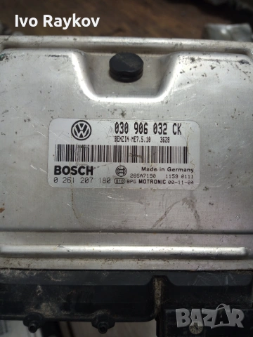 Компютър, ECU , VW, Seat , 030906032ck 0261207180, снимка 2 - Части - 55249626