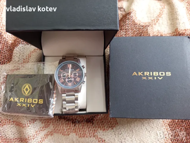 Akribos часовници , снимка 4 - Мъжки - 55415009