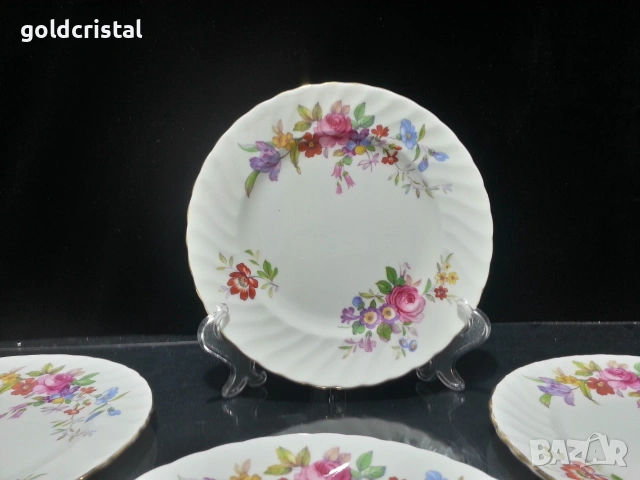 английски фин костен порцелан чинии 