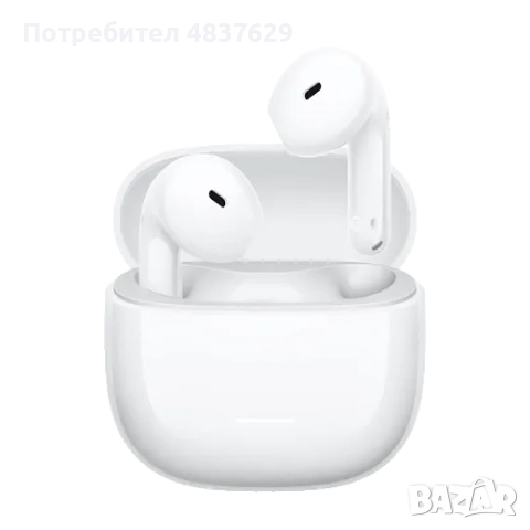 Слушалки с микрофон Xiaomi REDMI BUDS 8 ACTIVE WHITE BHR08JUGL , Bluetooth , IN-EAR (ТАПИ), снимка 2 - Безжични слушалки - 55102990