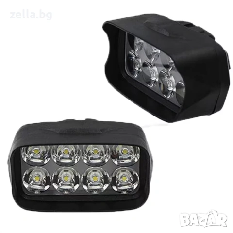 Универсален LED фар проектор 12W 3000LM 12-85V за мотоциклет, велосипед, тротинетка, ATV, IP65 10109, снимка 13 - Лед осветление - 54657837