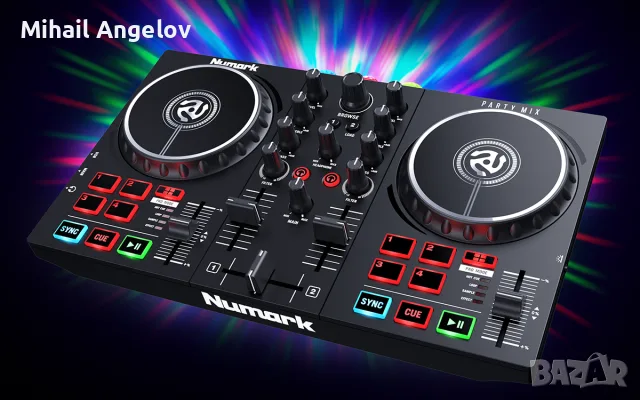 Numark Party Mix DJ Controller , снимка 2 - Dj - 55502172