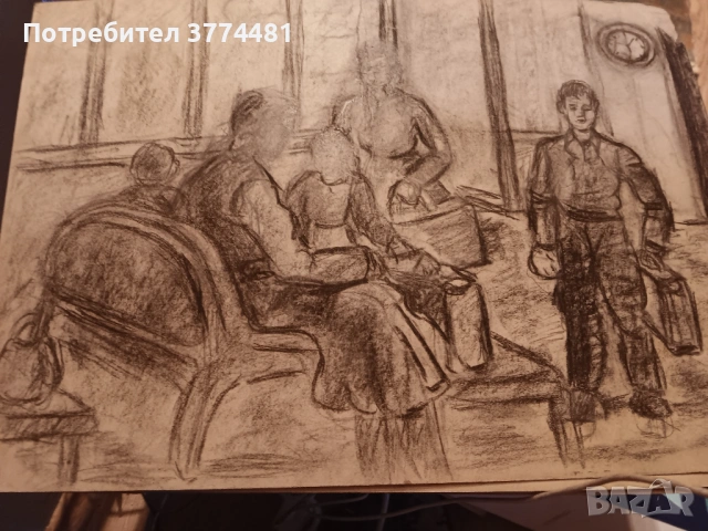 Рисунки Олга Вълнарова, снимка 4 - Антикварни и старинни предмети - 54766025