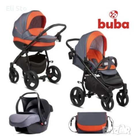 детска количка Буба Бела 3в1 Buba Bella 