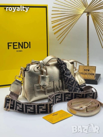 Fendi Нова Стилна Дамска Чанта Фенди Различни Цветове , снимка 12 - Чанти - 55027310