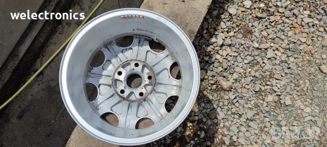 Алумивиеви оригинални джанти AUDI 15 цола 5x112 6J ET45 57.1 - 5броя, снимка 6 - Гуми и джанти - 55680521
