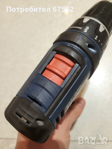 Винтоверт с батерия Bosch GSR12V-15. Няма зарядно. 50€ (цената е крайна!), снимка 5 - Винтоверти - 54726464