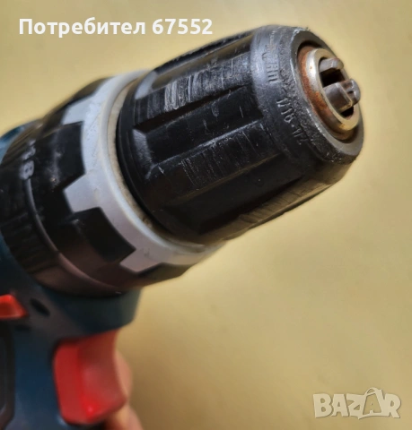 Ударен винтоверт Bosch GSB 18 V-LI. Само машина, без батерии зарядно. Цена: 40€ (цената е крайна), снимка 4 - Винтоверти - 52997243