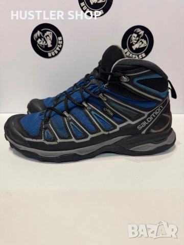Мъжки туристически обувки SALOMON X ULTRA GORE-TEX. Размер 42.5, снимка 2 - Спортни обувки - 54544054