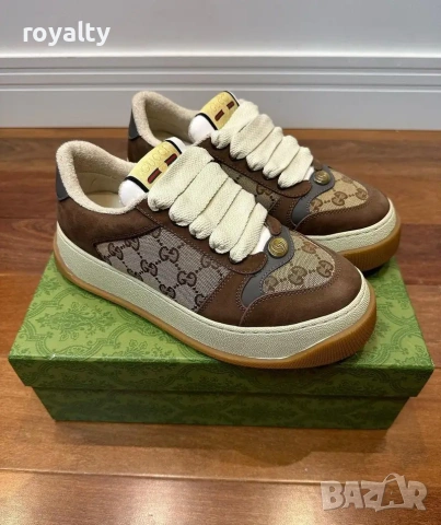 Gucci Screener Нови Дамски Маратонки с Кутия 