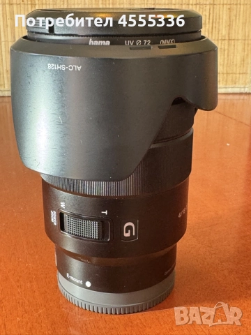Sony E PZ 18-105mm f/4 G OSS (SELP18105G), снимка 4 - Обективи и филтри - 55508295