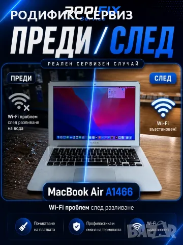 Ремонт на MacBook Air A1466