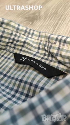 Haglofs XL туристическа риза в отлично състояние, снимка 3 - Ризи - 54693812