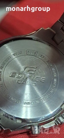 Часовник Casio Edifice 5118 EF-539, снимка 5 - Мъжки - 54650409