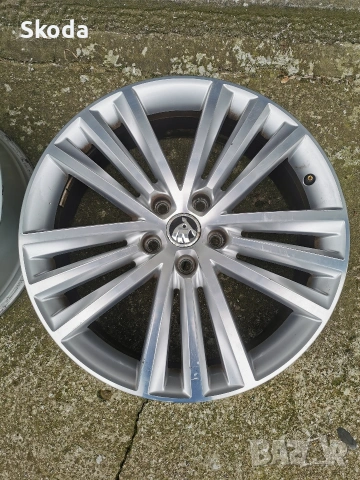 джанти Skoda 19 5x112 Kodiaq Karoq, снимка 6 - Гуми и джанти - 54035173
