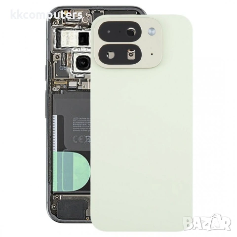 Оригинален Google Pixel 10 Pro Fold Стъклен Заден Капак с Рамка и Стъкло за Камерата