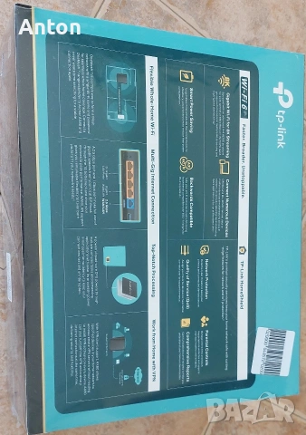 Безжичен рутер TP-Link Archer AX80, AX6000, Dual Band, Wi-Fi 6 , снимка 4 - Рутери - 54490950