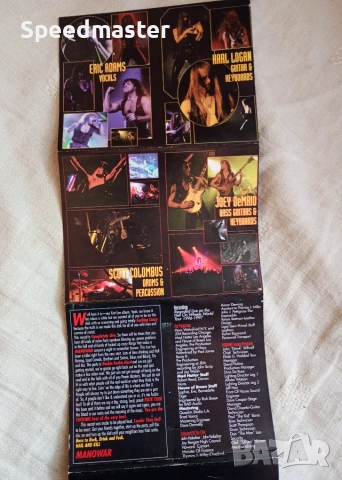 Manowar - Hell on Wheels.Live, снимка 4 - Аудио касети - 55077672