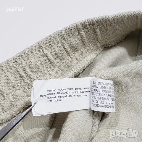 ZARA Мъжки Къси Памучни Панталони Еластична Талия 3 Джоба L-XL, снимка 7 - Къси панталони - 54582561
