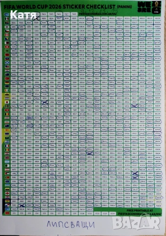Стикери Panini световно първенство по футбол 2026, снимка 2 - Колекции - 55044278